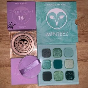 Hank & Henry Bundle! Highlighter and Eyeshadow Palette